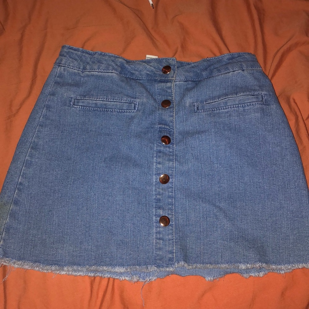 forever 21 girls 9/10 Jean skirt